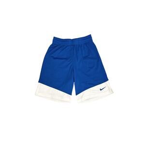 Nike Shorts Dri-Fit Blue White Athletic Shorts Size Youth Large (14/16)